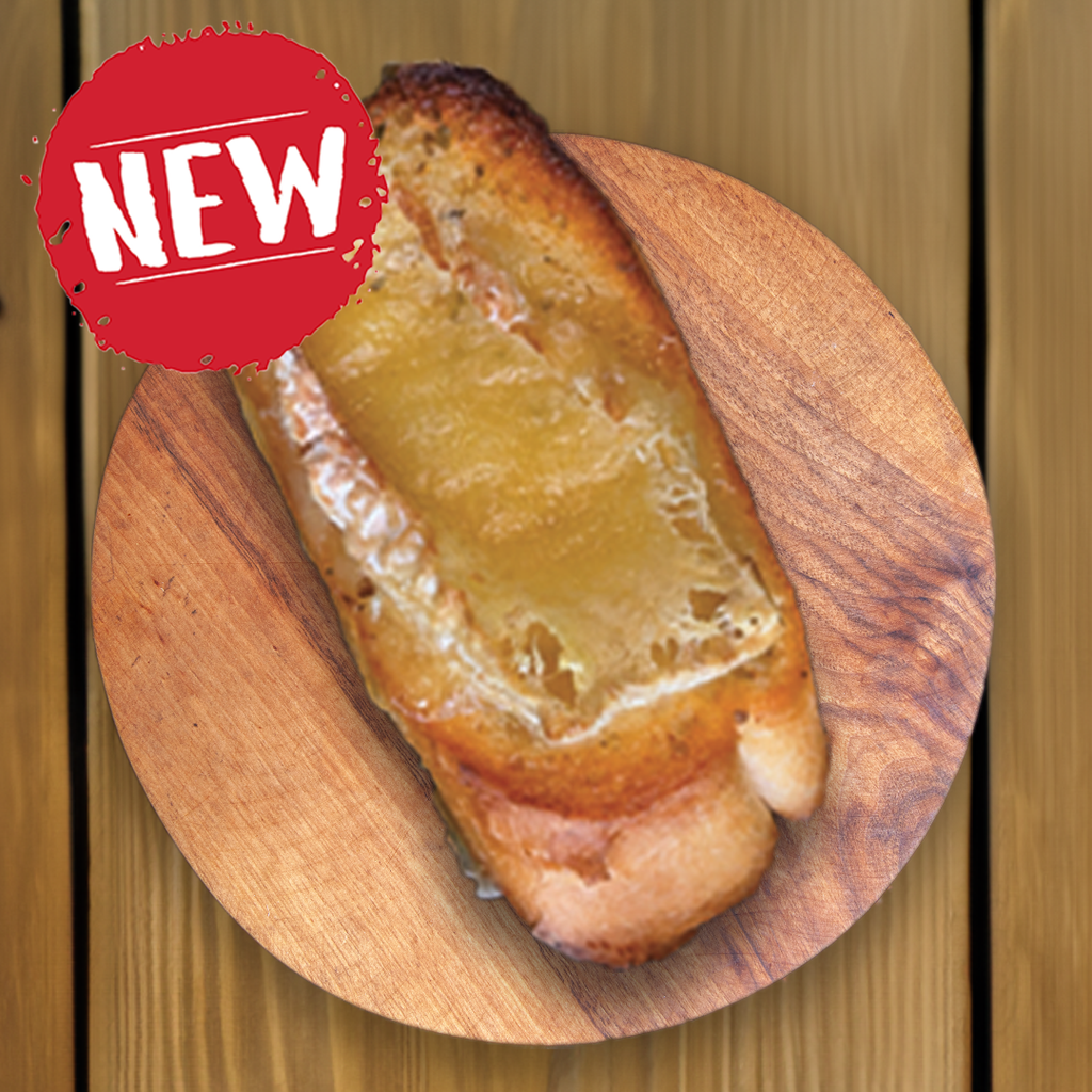 Brie Miel garlic bread